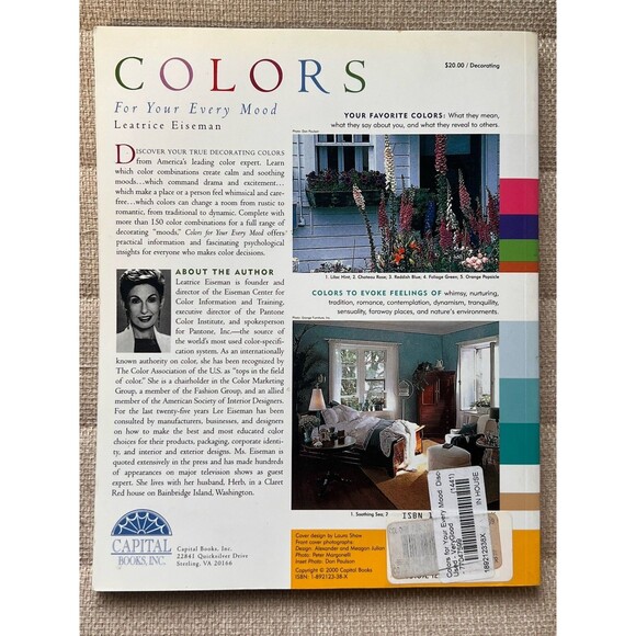 Colors for Your Every Mood : Discover Your True Decorating Colors by Leatrice... - Picture 3 of 3